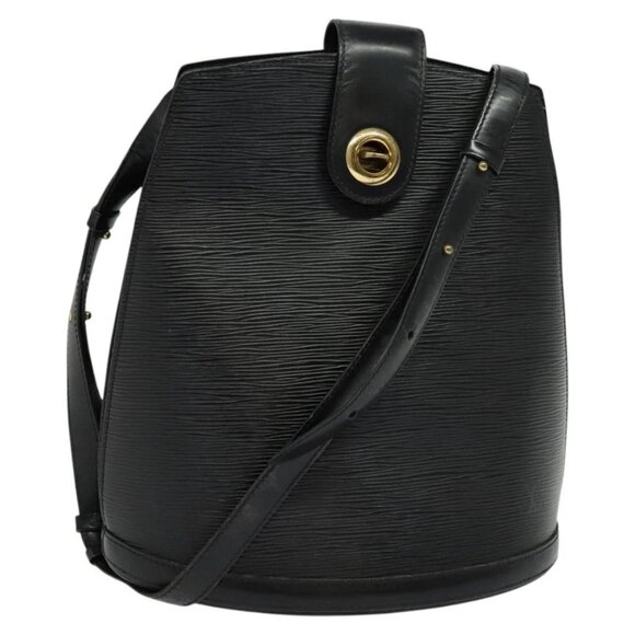 LOUIS VUITTON Epi Cluny Shoulder Bag Black - Picture 1 of 14